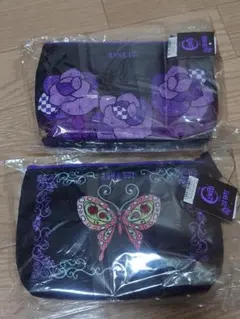 鬼滅の刃 × ANNA SUI ポーチ 2個セット