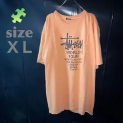 希少カラー　ステューシー　ワールドツアー　ＸＬ