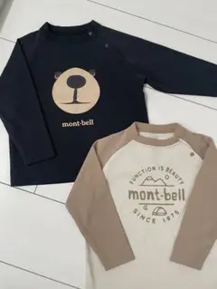 モンベル　モンタベア　ラグラン　ロングスリーブTシャツ　2枚セット