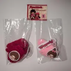 モンチッチあったかミニニットキーホルダー モンチッチくん手袋モンチッチちゃん靴下