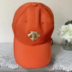 DESCENTE GOLF キャップ オレンジ DGM0357Sのサムネイル