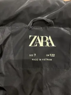 ZARA ブラック ダウンコート サイズ7
