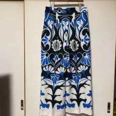 期間限定値下げーZARA ザラ　ボタニカル　ワイドパンツ　未使用品