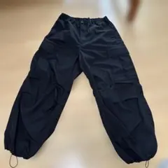 GU ブラック カーゴパンツ S