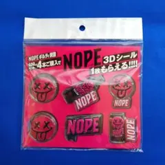 NOPE ギルティ炭酸 3Dシール 非売品