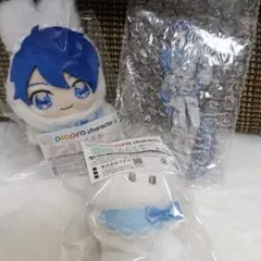 KAITO おすわりぬいぐるみ フィンガーパペット キャラ福くじ ピアプロ