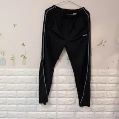 Kaepa ジャージ パンツ ブラック ライトブルー　レディースのサムネイル