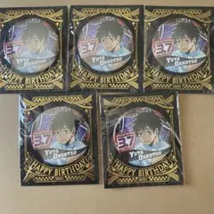 呪術廻戦　乙骨憂太　バースデイ缶バッジ　2021年　ジャンプショップ　5個