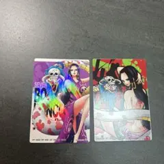 ワンピースARカードダス　ボアハンコック　F03-19 F02-22 2枚セット