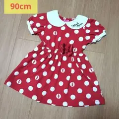ミニー ワンピース 90cm ベビー ディズニー