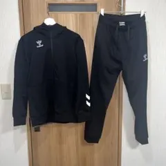 hummel ブラック ジャージ セットアップ size Mのサムネイル