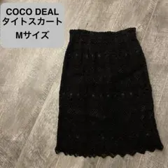 【美品】Coco Deal ブラック タイトスカート サイズ2〔M〕のサムネイル