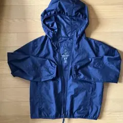 ユニクロ　ポケッタブルパーカー　キッズ 130 ネイビー