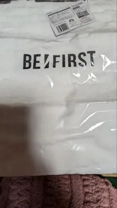 BE:FIRST メンバー名入りホワイトトートバッグ