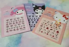 サンリオ　ネイルシール　キティ　マイメロ　クロミ
