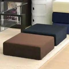 【2個セット】黒のスクエアクッション