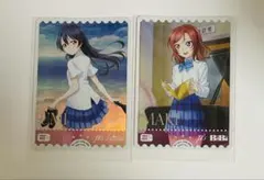 ラブカ　プレミアムブースター　SRE 園田海未　西木野真姫　2枚セット