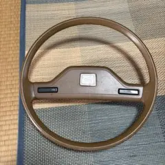 NISSAN日産S130Z フェアレディZ 純正ステアリング 赤 ハンドル当時物