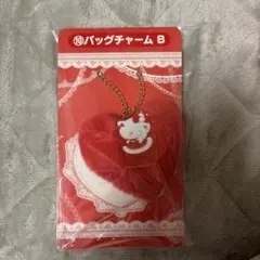 ハローキティ バッグチャーム 赤 一番くじ
