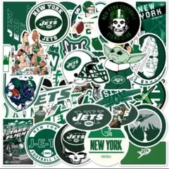 新品 NFL アメフト ジェッツ ステッカー シール 防水シール