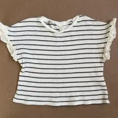 après les cours ストライプTシャツ 90
