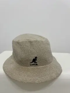 ［KANGOL］ベージュ バケットハット