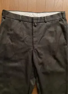 ウィップコードパンツ　スラックス　チャコールグレー