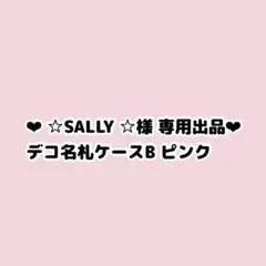 ☆SALLY ☆さん専用ページ