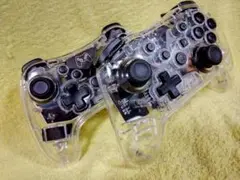 ⭐Switch⭐互換 ワイヤレスコントローラー ジャイロ 連射 クリアカラー