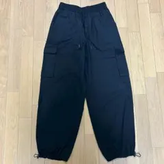GU カーゴプルオンパンツ ブラック S