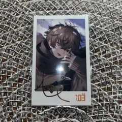 にじさんじ アルバーン・ノックスチェキ風トレカ 箔押し