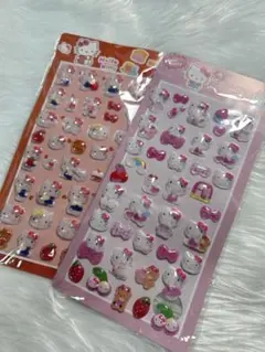 ハローキティ キャラクターシール 2シートセット
