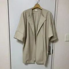 soeur 7 ベージュオープンフロントジャケットのサムネイル