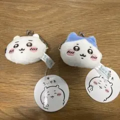 ちいかわ　ミニがま口ポーチ　2個セット
