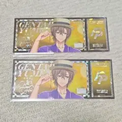 ヒプマイ 8周年オンラインくじ チケット風ホログラムカード2個(幻太郎)