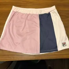 FILA 2トーンメッシュスカート