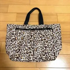 レスポートサック　トートバッグ　レオパード