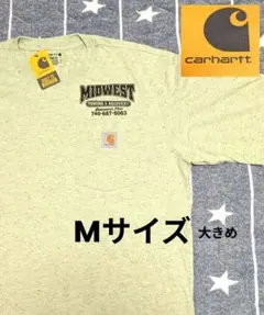 値下げ Carhartt カーハート Tシャツ タグ付 企業物 M 大きめ