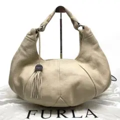 極美品　 FURLA フルラ ショルダーバッグ　イタリア製 レザー 肩掛け