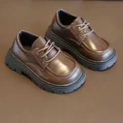 y*i様 子供　ローファー　フォーマルシューズ　結婚式靴 17cm ブラウン