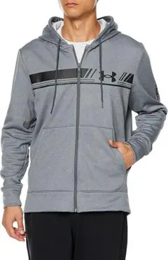 Under Armour フルジップフーディ グレー Mサイズ