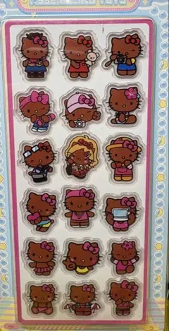 アクリルシール 日焼けキティ