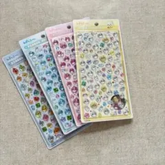 【正規品】ボンボンドロップシール しずくちゃん mini 4種 コンプセット