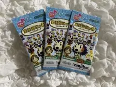新品未開封 amiiboカード 3パック どうぶつの森 第3弾