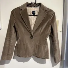 GAP ベージュ コーデュロイ テーラードジャケット サイズ4