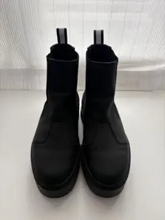 PUMA ブラック サイドゴアブーツ　23㎝