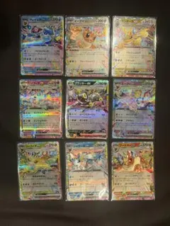 RRブイズ　コンプ　コンプリート　進化ラインセット　9枚　テラスタルフェスex