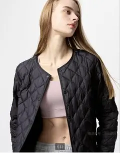 美品 【UNIQLO】 パフテックキルティングジャケット　ウォームパデッド