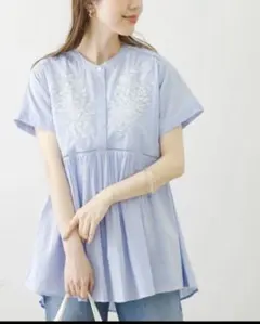 エアリーコットンエンブロイダリーブラウス／アーバンリサーチ サニーレーベル