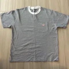 ☆美品☆DANTON ポケットTシャツ ボーダー 半袖のサムネイル